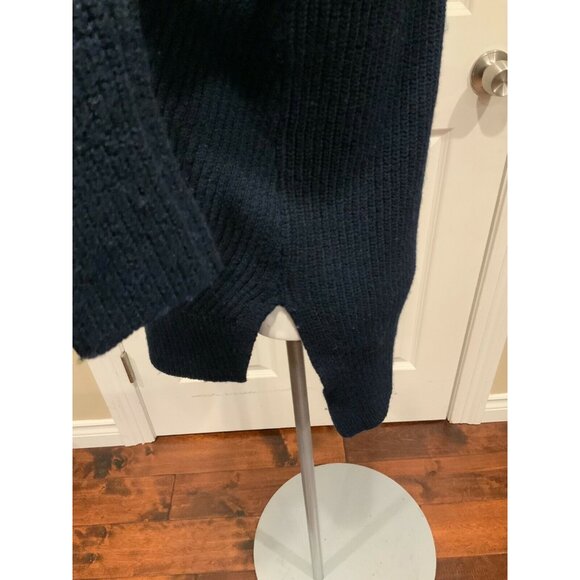 Athleta Navy Blue Knit Sweater W/ Crew Neck, Size XXS (US) - Picture 5 of 8
